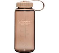 Nalgene Sustain - Borraccia in Tritan senza BPA, realizzata con materiale derivato dal 50% di rifiuti di plastica, 473 ml, imboccatura larga, color caffè