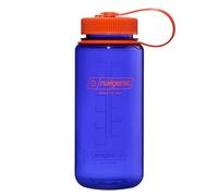 Nalgene Borraccia leggera in Tritan senza BPA, infrangibile, per escursioni, palestra, 473 ml, imboccatura larga, pervinca