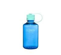 Nalgene Borraccia leggera Sustain Tritan, senza BPA, infrangibile, per escursioni, palestra, 473 ml, bocca stretta, blu fiordaliso