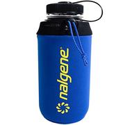 Nalgene Manicotto per bottiglia d'acqua in neoprene, previene la condensa, isola le bevande, porta bottiglie, progettato per bottiglie da 907 ml, blu
