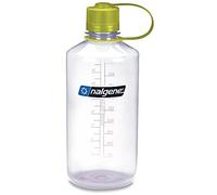 Nalgene Narrow Mouth Borraccia, Trasparente (Klar), 1L