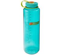 Nalgene Sustain Tritan - Borraccia senza BPA, realizzata con materiale derivato dal 50% di rifiuti di plastica, 50 once, bocca larga, cerulean