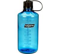 Nalgene Sustain Tritan BPA-Free Water Bottle Made with Material Derived from 50% Plastic Waste 16 OZ Narrow Mouth Slate Blue