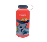 Nalgene Weithals, Bottiglia. Unisex-Adulti, Retro pomegranato, 1 litro