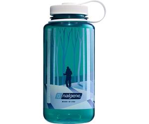 Nalgene wide mouth sustain, borraccia, 1000 ml, landscape forest 1000ml Trout with Landscape Forest
