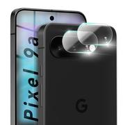 NALIA 2x Vetro Temperato Fotocamera per Google Pixel 9a - Lenti 9H & Case-Friendly - FOCUS.X2 MAX (HD Vetro Protettivo Trasparente) - Marchio Tedesco