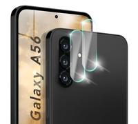 NALIA 2x Vetro Temperato Fotocamera per Samsung Galaxy A56, Trasparente