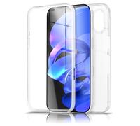 NALIA 360Guard compatibile con Apple iPhone 17 Custodia (Protezione Totale 360°), Cover Trasparente con Pellicola Frontale & Guscio Posteriore, Anti-Giallo, Full-Body Case, Anti-Graffio per Display