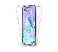 NALIA 360Guard Cover per Apple iPhone 15 Pro Max, Trasparente