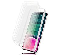 NALIA (4x Vetro Temperato & Applicatore compatibile con iPhone 13/13 Pro Pellicola Protettiva, 9H [Case-Friendly] Screen Protector Film con Kit di Installazione Facile Allineamento - Trasparente