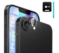 NALIA Anelli Protezione Fotocamera Vetro per iPhone 16e / 17e - Lenti & Case Friendly - FOCUS.PRO CLX (Durezza 9H & Telaio Montaggio) - Marchio Tedesco