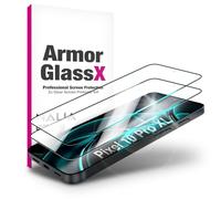 NALIA ArmorGlassX compatibile con Google Pixel 10 Pro XL Vetro (Protezione Display Ultra Chiara), 2x Vetro Temperato 9H Durezza, Trasparente, Anti-Graffio, Anti-Impronta, Cornice Nera, Case-Friendly