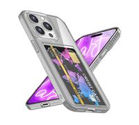 NALIA CardPop COVER per Apple iPhone 16 Pro Max, Grigio