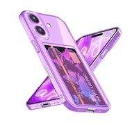 NALIA CardPop COVER per Apple iPhone 16, Viola