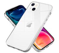 NALIA Chiaro Silicone Cover compatibile con iPhone 13 Custodia, Trasparente Anti-Giallo Sottile Cristallo Gomma Copertura Protettiva, Crystal Clear Case Resistente Morbido Antiurto Guscio Thin Bumper