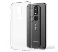 NALIA Cover Protettiva compatibile con Nokia 7.1 2018 Custodia, Sottile Cristallo Chiaro Silicone Gomma Gel Copertura, Crystal Clear Case Morbido Antiurto Skin Guscio Bumper Cellulare - Trasparente