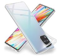 NALIA Cover Protettiva compatibile con Samsung Galaxy S10 Lite Custodia, Sottile Cristallo Chiaro Silicone Gomma Gel Copertura, Crystal Clear Case Morbido Antiurto Skin Bumper Guscio - Trasparente
