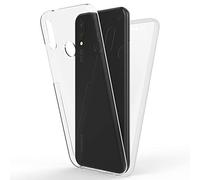NALIA Custodia 360° per Huawei P20 Lite - Protezione Totale - 360GUARD (Cover Fronte Retro) - Marchio Tedesco, Colore:Trasparente
