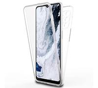 NALIA Custodia 360° per Samsung Galaxy A13 4G, 360GUARD Cover | Display Brillante, Retro Cristallino