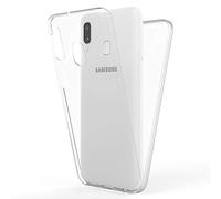 NALIA Custodia 360° per Samsung Galaxy A40 - Protezione Totale - 360GUARD (Cover Fronte Retro) - Marchio Tedesco