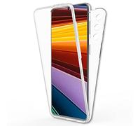 NALIA Custodia 360° per Samsung Galaxy S22 Plus - Cover, Chiaro