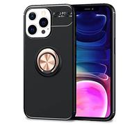 NALIA Custodia Anello per iPhone 13 Pro Max - Cover, Rosa Gold Oro | Finitura Opaca Antiscivolo, Protezione Fotocamera Collaudata, Compatibilità & Nota, GRIP360