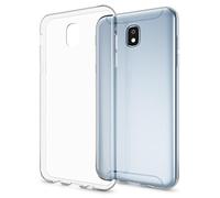 NALIA Custodia compatibile con Samsung Galaxy J5 2017 (EU-Model), Cover Protezione Silicone Trasparente Sottile Case, Gomma Morbido Ultra-Slim Protettiva Bumper Guscio - Trasparente
