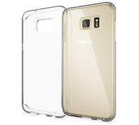 NALIA Custodia compatibile con Samsung Galaxy S7 Edge, Cover Protezione Silicone Trasparente Sottile Case, Gomma Morbido Cellulare Ultra-Slim Protettiva Bumper Guscio - Trasparente