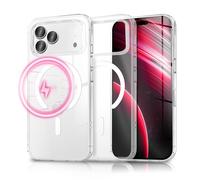 NALIA Custodia Magnetica Trasparente per iPhone 17 Pro - Cover