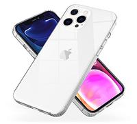 NALIA Custodia per iPhone 13 Pro Max - Retro Rigido & Bordo Silicone - IGNITE (Cover Trasparente Antiurto & Angoli Rinforzati) - Marchio Tedesco