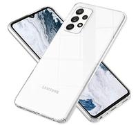 NALIA Custodia per Samsung Galaxy A13 4G - Retro Rigido & Bordo Silicone - IGNITE (Cover Trasparente Antiurto & Angoli Rinforzati) - Marchio Tedesco