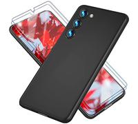 NALIA Custodia Rigida per Samsung Galaxy S23 - Opaca & 0.3mm Ultra Sottile - PHANTOM (Cover Sottilissima & Protezione Fotocamera Totale) - Marchio Tedesco, Colore:Nero Opaco