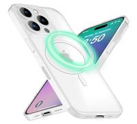 NALIA Custodia Rigida Ultra-Sottile per iPhone 16 Pro - Compatibile MagSafe & 0.3mm - THINIX (Cover Opaca Semi-Trasparente) - Marchio Tedesco, Colore:Bianco