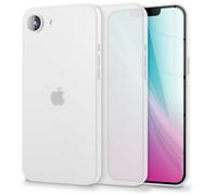 NALIA Custodia Rigida Ultra Sottile per iPhone 16e / 17e - Opaca & 0.3mm Fina - PHANTOM (Cover Slim & Protezione Fotocamera Totale) - Marchio Tedesco