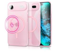 NALIA Custodia Rigida Ultra-Sottile per iPhone 17 Air - Compatibile MagSafe & 0.3mm - THINIX (Cover Opaca Semi-Trasparente) - Marchio Tedesco, Colore:Rosa