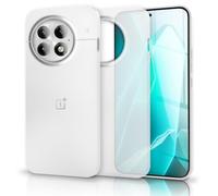 NALIA Custodia Rigida Ultra Sottile per OnePlus 13 - Opaca-Trasparente & 0.3mm Fina - PHANTOM (Cover Sottile & Fotocamera Protetta) - Marchio Tedesco, Colore:Bianco Trasparente