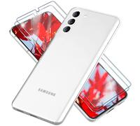 NALIA Custodia Rigida Ultra Sottile per Samsung Galaxy S23 Plus - Opaca-Trasparente & 0.3mm Fina - PHANTOM (Cover Sottile & Fotocamera Protetta) - Marchio Tedesco, Colore:Bianco Trasparente