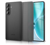 NALIA Custodia Rigida Ultra Sottile per Samsung Galaxy S26 Plus | Nero Trasparente, Finitura Opaca Smart, Protezione Fotocamera Integrata, Sensazione Zero Ingombro, PHANTOM