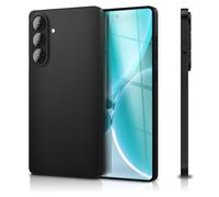 NALIA Custodia Rigida Ultra Sottile per Samsung Galaxy S26 Plus - Opaca & 0.3mm Fina - PHANTOM (Cover Slim & Protezione Fotocamera Totale) - Marchio Tedesco, Colore:Nero Opaco