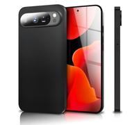 NALIA Custodia Silicone Opaca per Google Pixel 10 Pro - Cover, Nero | Il Opaco È Il Nuovo Nero, Protezione Fotocamera Smart, La Sensazione Originale, STRIDER