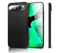 NALIA Custodia Silicone Opaca per Google Pixel 10 Pro XL - Cover, Nero | Il Opaco È Il Nuovo Nero, Protezione Fotocamera Smart, La Sensazione Originale, STRIDER