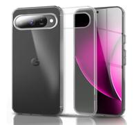 NALIA Custodia Silicone Trasparente per Google Pixel 10 - Cover, Chiaro | Protezione Anti-Giallo, Stop The Drop, Il Tuo Daily Driver, Rendilo Invisibile, GLAZE