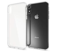 NALIA Custodia Silicone Trasparente per iPhone XR - Cover, Chiaro | Protezione Anti-Giallo, Stop The Drop, Il Tuo Daily Driver, Rendilo Invisibile, GLAZE