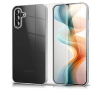 NALIA Custodia Silicone Trasparente per Samsung Galaxy A36 / A56 - Cover | Protezione Anti-Giallo, Stop The Drop, Il Tuo Daily Driver, Rendilo Invisibile, GLAZE