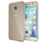 NALIA Custodia Silicone Trasparente per Samsung Galaxy A5 2017, Chiaro | Protezione Anti-Giallo, Stop The Drop, Il Tuo Daily Driver, Rendilo Invisibile, GLAZE