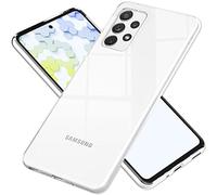 NALIA Custodia Silicone Trasparente per Samsung Galaxy A53 - Cover, Chiaro | Protezione Anti-Giallo, Stop The Drop, Il Tuo Daily Driver, Rendilo Invisibile, GLAZE