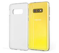 NALIA Custodia Silicone Trasparente per Samsung Galaxy S10e - Anti-Giallo & Antiscivolo - GLAZE (Cover Cristallina, Sottile & Antiurto) - Marchio Tedesco