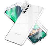 NALIA Custodia Silicone Trasparente per Samsung Galaxy S23 Plus, Chiaro | Protezione Anti-Giallo, Stop The Drop, Il Tuo Daily Driver, Rendilo Invisibile, GLAZE