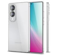 NALIA Custodia Silicone Trasparente per Samsung Galaxy S25 Edge - Anti-Giallo & Antiscivolo - GLAZE (Cover Cristallina, Sottile & Antiurto) - Marchio Tedesco