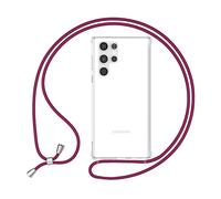 NALIA Hangit COVER per Samsung Galaxy S23 Ultra, Rosso